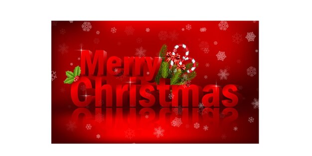 estandarte de saludos de Navidad