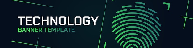 Estandarte de tecnología
