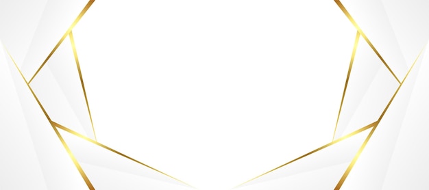 Estandarte de textura de mármol blanco y dorado abstracto