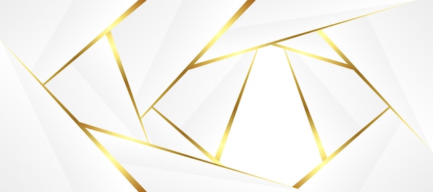 Estandarte de textura de mármol blanco y dorado abstracto