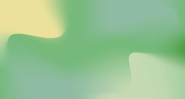 Estandarte vectorial de colores abstractos Desdibujado luz fresco fondo gradiente pastel arena verde azul