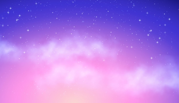 Estandarte vectorial de colores abstractos Desdibujado luz fresco fondo de gradiente rosa pastel azul