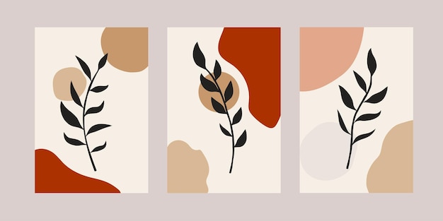Estética bohemia moderna abstracta