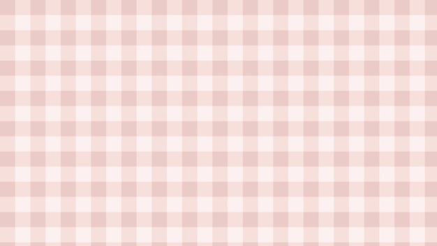Vector estética linda rosa pastel tablero de ajedrez guinga a cuadros ilustración de fondo a cuadros perfecto para telón de fondo papel tapiz postal fondo banner cubierta