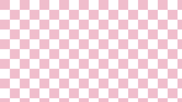 Estética pastel rosa y blanco damas guinga lindo tablero de ajedrez papel tapiz ilustración perfecta para banner papel tapiz telón de fondo postal fondo para su diseño