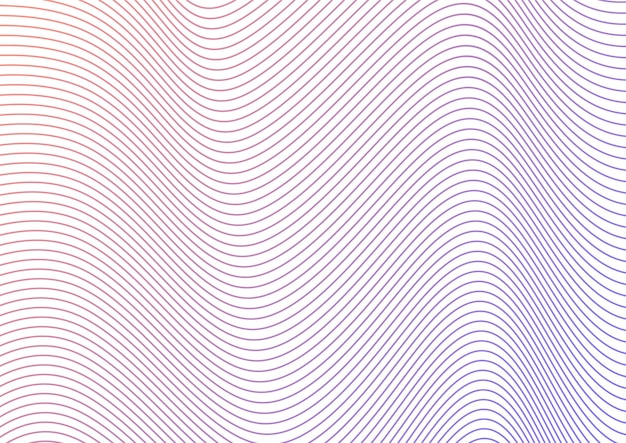 Estética vibrante Gradiente de línea Arte de fondo