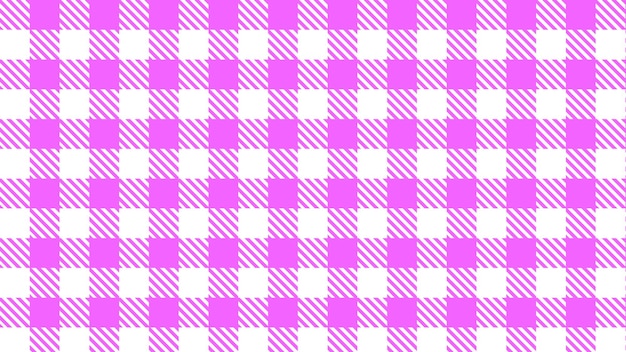Estética violeta pequeño tartán guinga plaid damas a cuadros patrón papel tapiz ilustración perfecta para banner papel tapiz telón de fondo postal fondo para su diseño