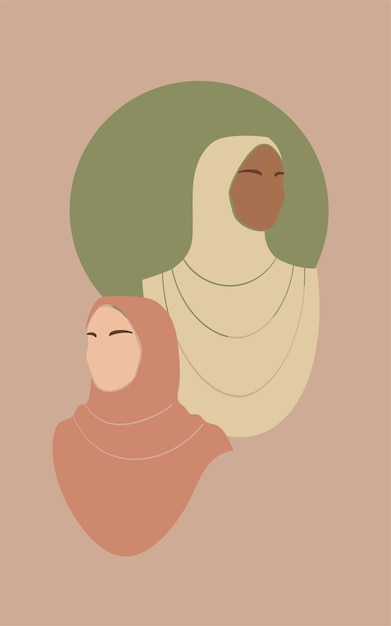 Estético estilo de hijab usado por mujeres de todo el mundo