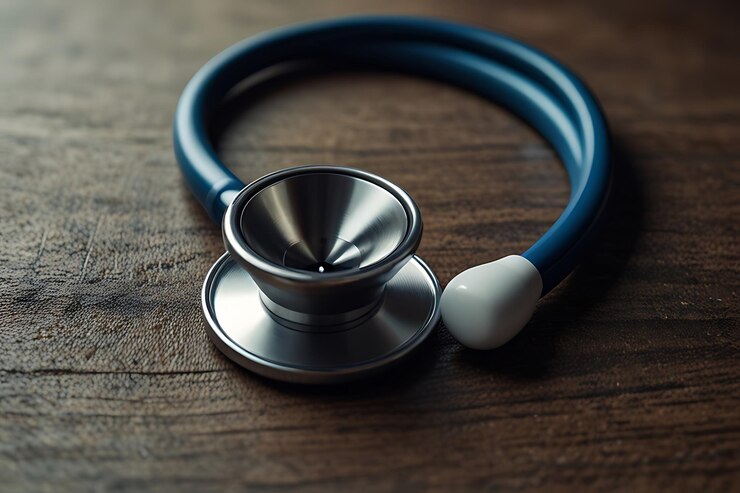 Estetoscopio elegante y profesional para médicos y clínicas