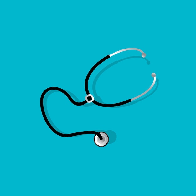 estetoscopio médicos vector de ilustración