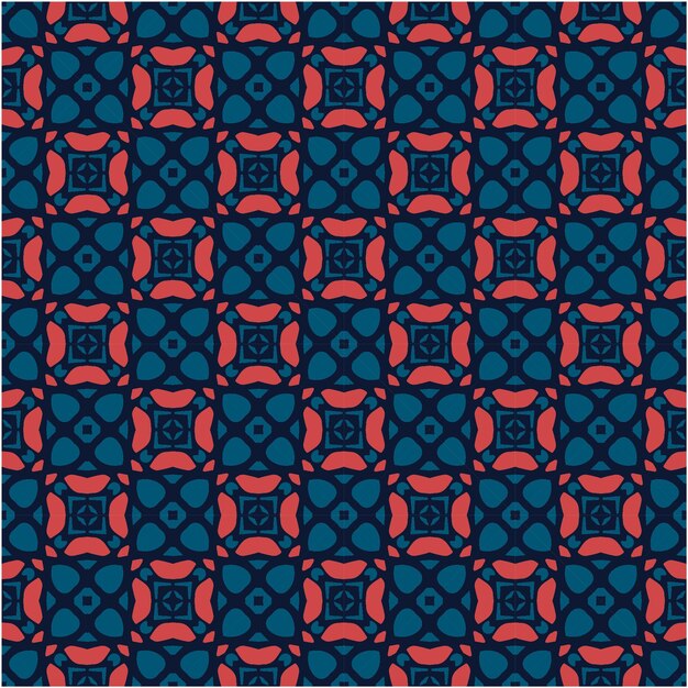Estilo abstracto del fondo del modelo del motivo del batik
