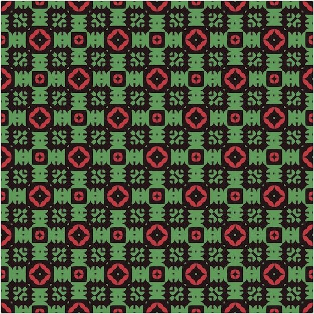 Estilo abstracto del fondo del modelo del motivo del batik
