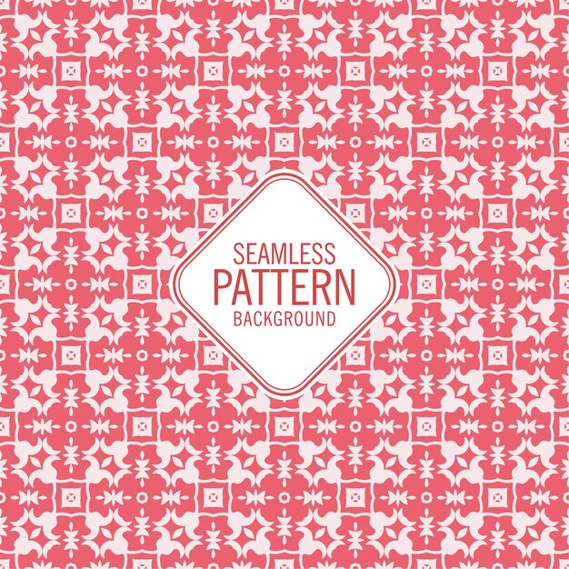 Estilo abstracto de impresión de patrón damasco minimalista