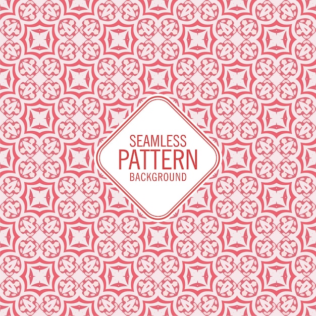 Estilo abstracto de impresión de patrón damasco minimalista