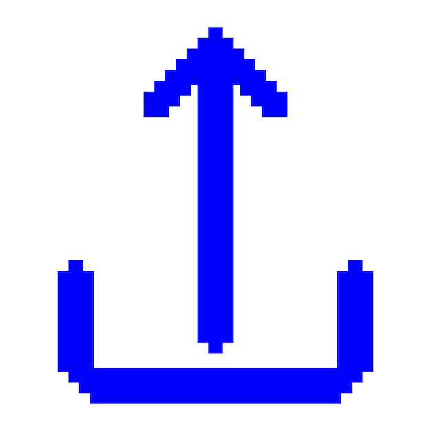 estilo de arte de píxeles botón de icono de carga botón de ícono de carga