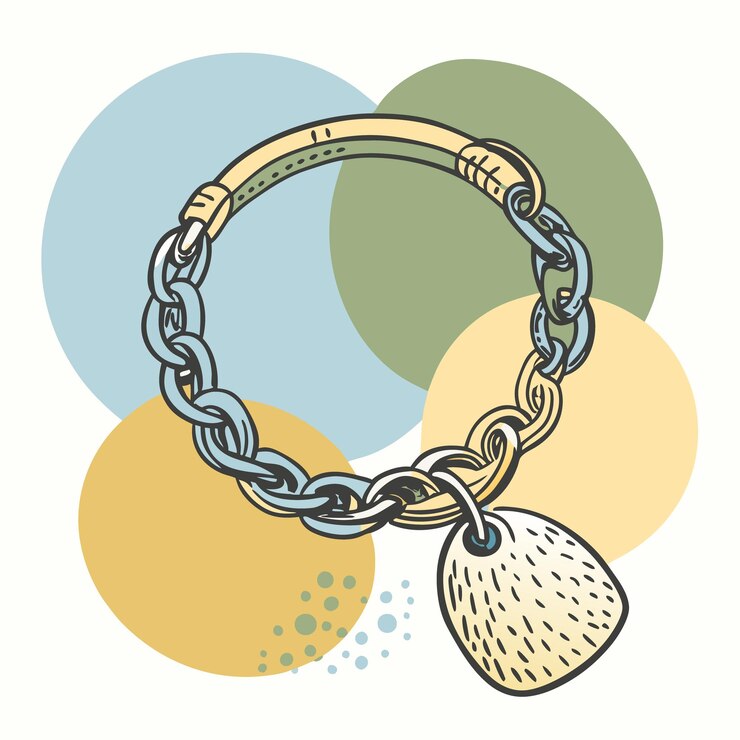 Vector estilo artístico de línea de silueta vectorial de llavero