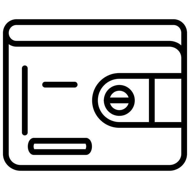 Estilo de billetera iocn