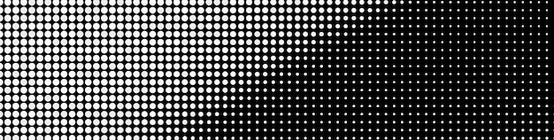 Estilo blanco y negro de fondo punteado