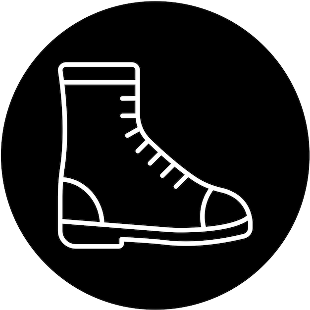 Estilo de las botas del ejército