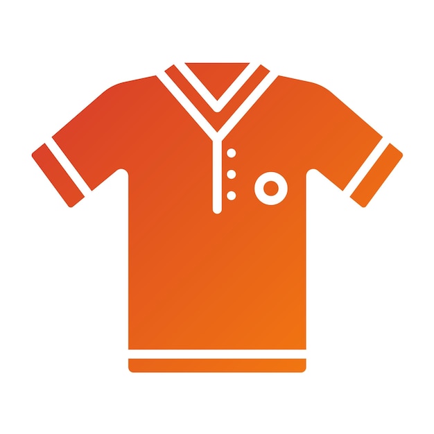 Estilo de la camiseta deportiva del icono