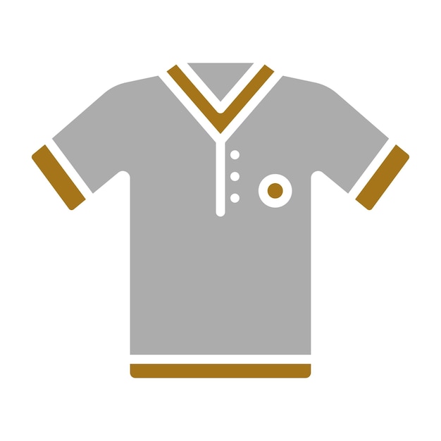 Estilo de la camiseta deportiva del icono