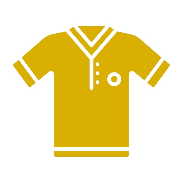 Estilo de la camiseta deportiva del icono