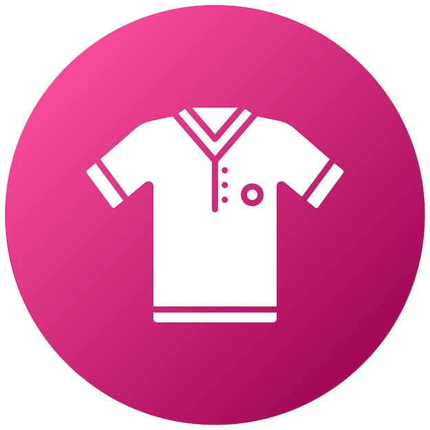 Estilo de la camiseta deportiva del icono