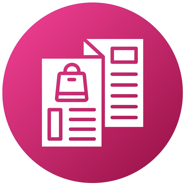Estilo del catálogo de estilos de diseño vectorial Estilo del icono