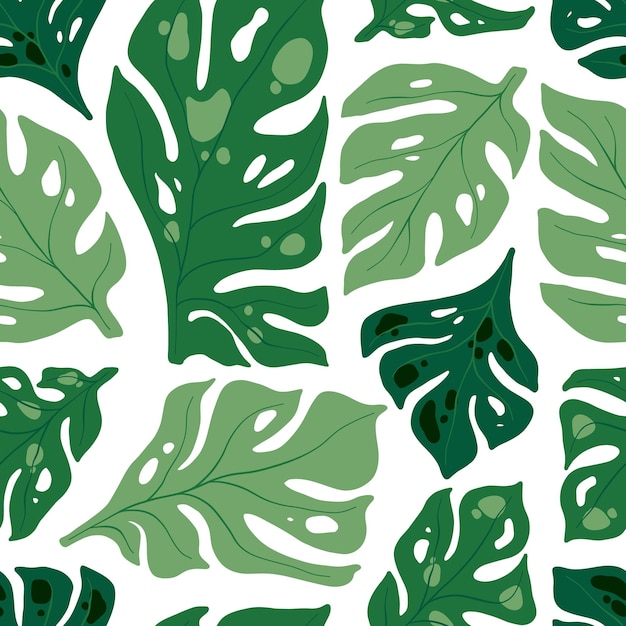 Estilo sin costuras abstracto floral composición botánica tropical estilo minimalista moderno y de moda de Matisse