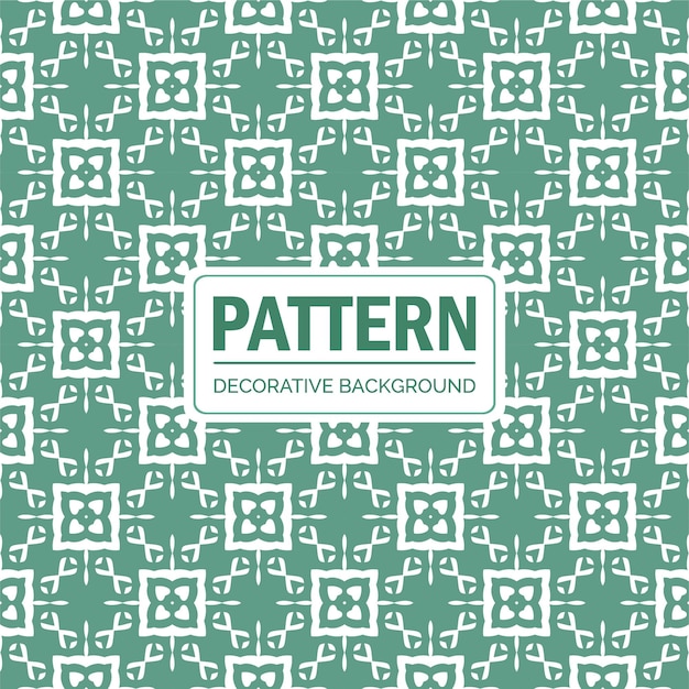 Estilo decorativo de diseño de patrones abstractos simples