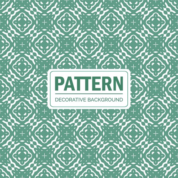 Estilo decorativo de diseño de patrones abstractos simples