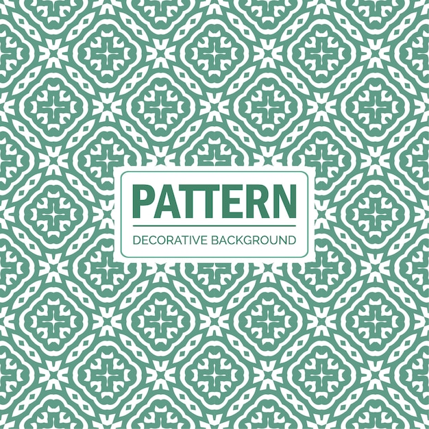 Estilo decorativo de diseño de patrones abstractos simples