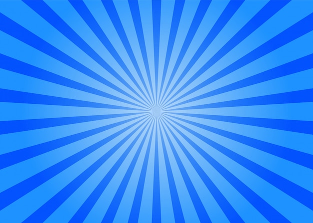 estilo de dibujos animados de fondo azul cómico abstracto. luz del sol.