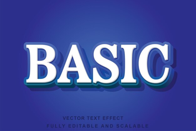 Estilo de efecto de texto editable