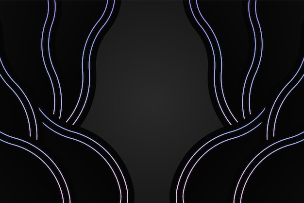 Estilo de fondo abstracto de lujo azul