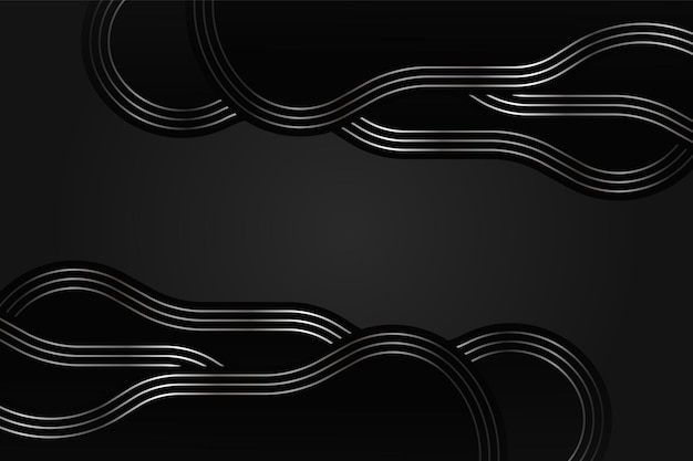 Estilo de fondo abstracto de lujo blanco
