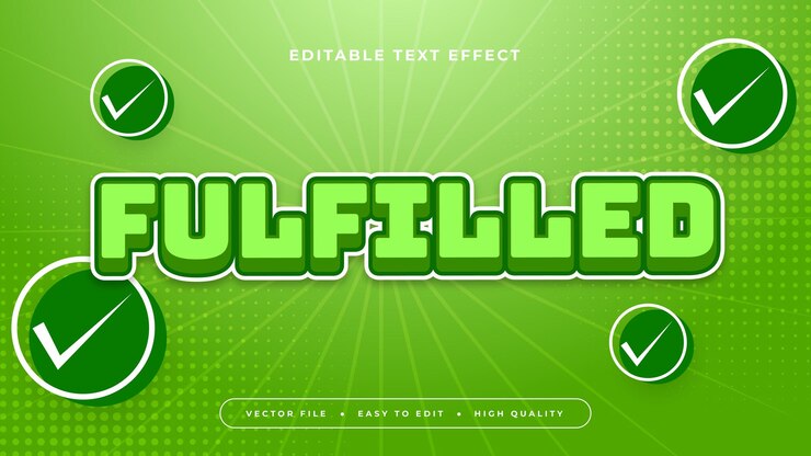 Vector estilo de fuente de efecto de texto editable en 3d con efecto blanco y verde