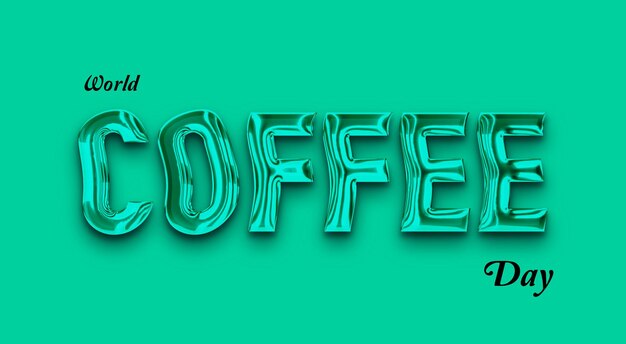 estilo de fuente de efecto de texto de vidrio completamente editable