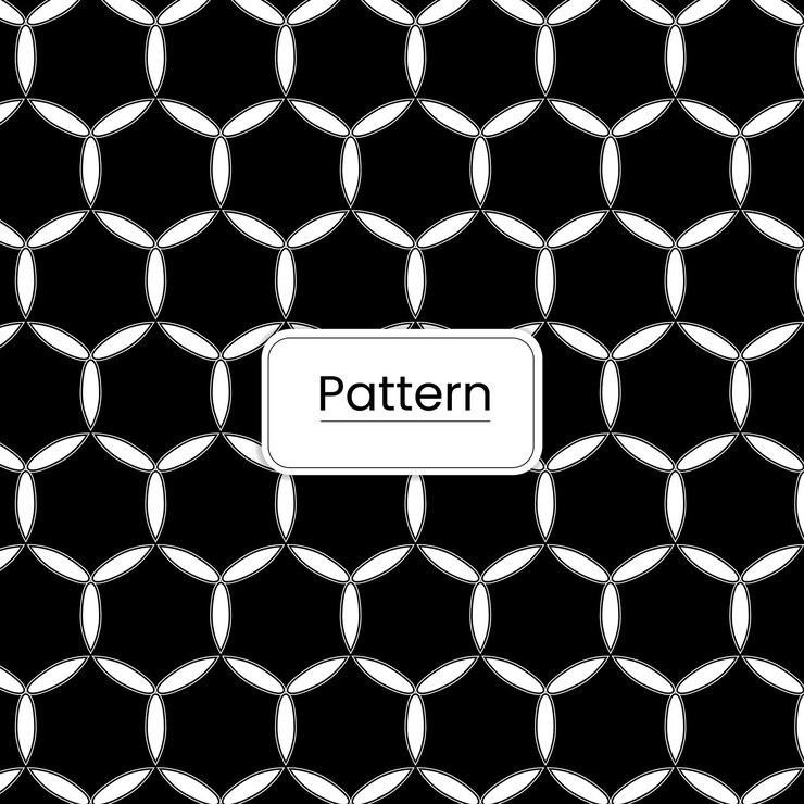 Vector estilo geométrico abstracto líneas ordenadas patrón fondo