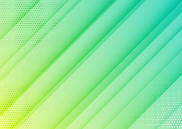 Estilo geométrico fondo abstracto amarillo y verde