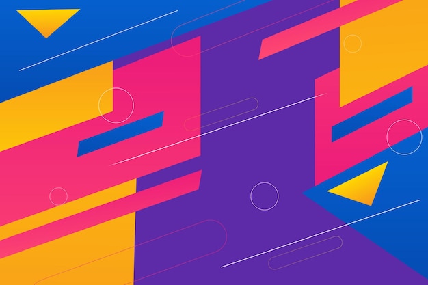 Estilo de gradiente de fondo abstracto moderno