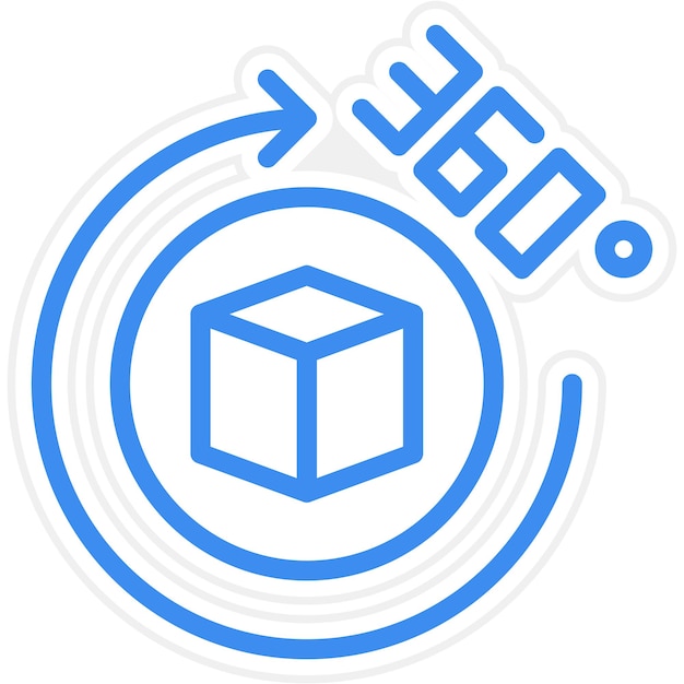 Estilo de icono de 360 Ar