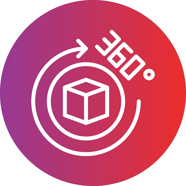 Estilo de icono de 360 Ar