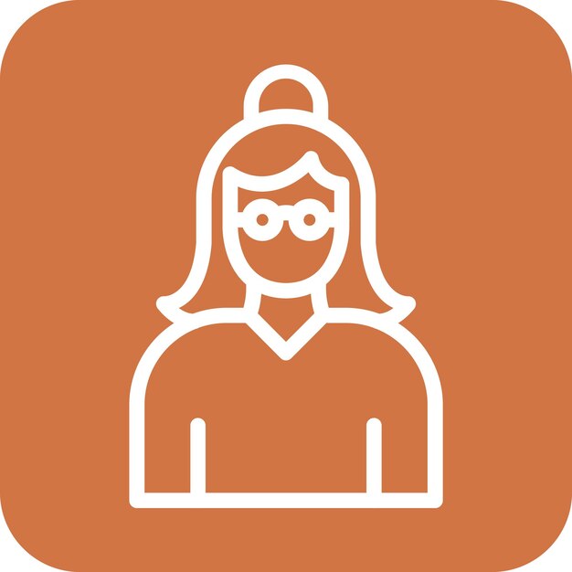 Estilo del icono de la abuela