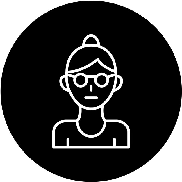 Estilo del icono de la abuela