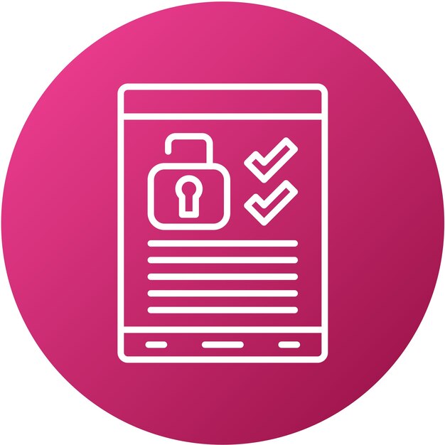 Estilo del icono de accesibilidad del diseño vectorial