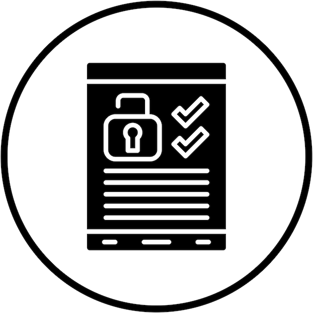 Estilo del icono de accesibilidad del diseño vectorial