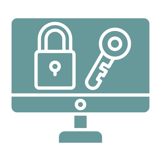 Estilo del icono de accesibilidad del diseño vectorial