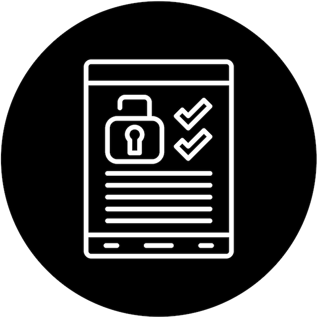 Estilo del icono de accesibilidad del diseño vectorial