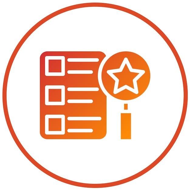 Estilo de icono de acción correctiva de diseño vectorial